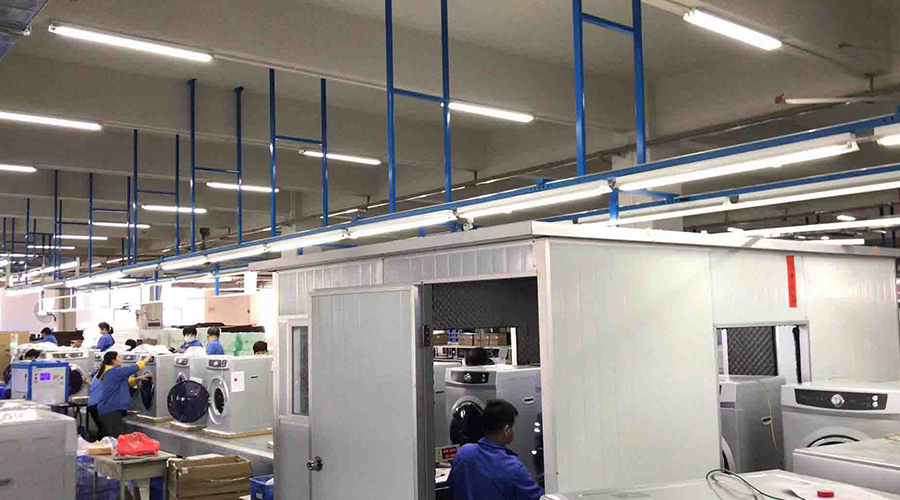 金環(huán)電器如何保證客戶收到的滾筒干衣機(jī)運(yùn)行時(shí)無異響？