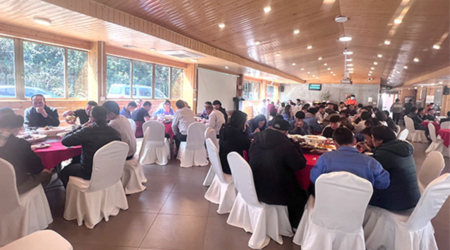 金環(huán)電器開工宴！吃飽喝足加油干迎戰(zhàn)2023！