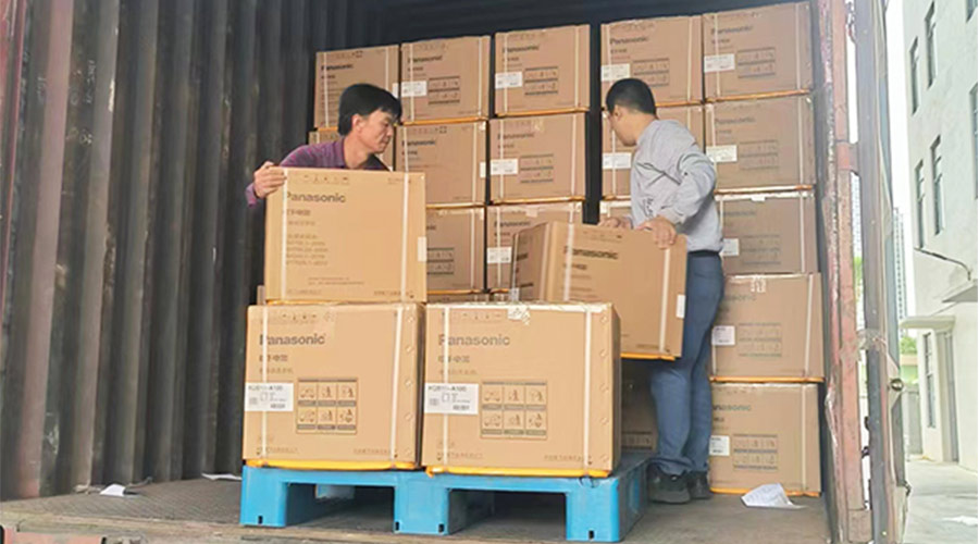 發(fā)貨抓速度！金環(huán)電器第一時間完成松下滾筒干衣機(jī)發(fā)貨