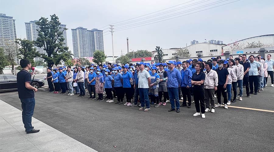 安全至上 防范未“燃”！金環(huán)電器開展消防安全演練