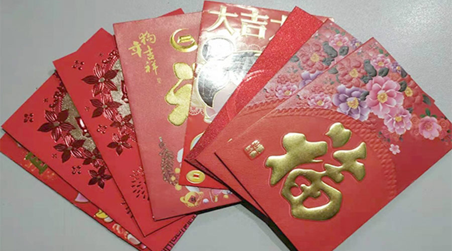 開工好彩頭！金環(huán)電器銷售部為員工派發(fā)開工紅包！