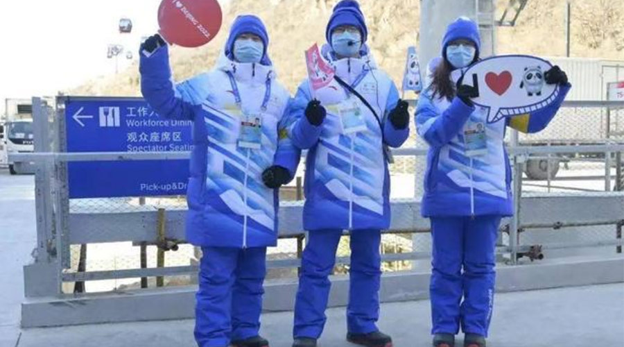 擔當與向善！金環(huán)電器致敬每一位冬奧志愿者！