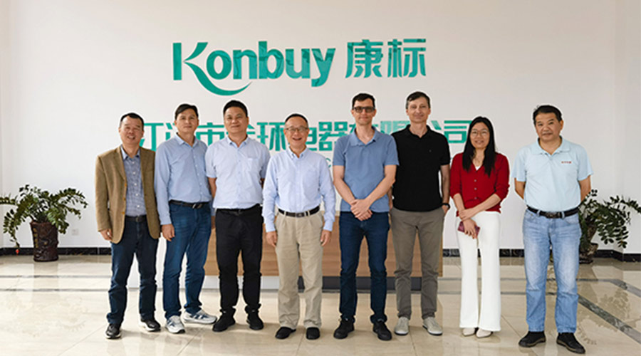 新項(xiàng)目對(duì)接！客戶伊萊克斯親臨金環(huán)電器參觀指導(dǎo)