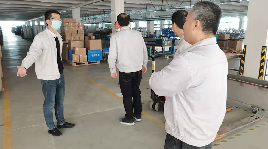 查隱患 防事故！金環(huán)電器領(lǐng)導(dǎo)開展節(jié)前安全檢查